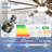 66/72 Inch Ceiling Fans 8-blade With Lights And Remote Control-216407726