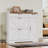 20 Pair Shoe Storage Cabinet with 2 Flip Drawers and Adjustable Shelves-812632948