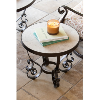San Cristobal 24" Round Side Table