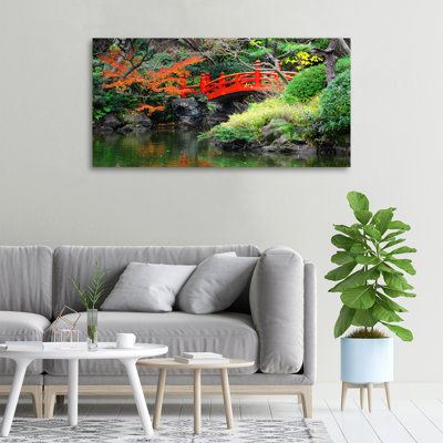 Japanese Garden - Wrapped Canvas Print