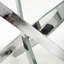 Daljeet Glass Top Metal Base Dining Table-1681382756