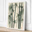 Bamboo Study Japandi - Wrapped Canvas-1466008469-1466008479