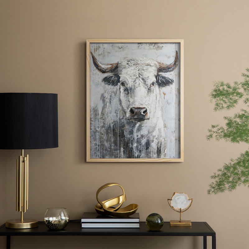 ANIMALS Series Cxxxviii, reproduction encadrée - bois massif, H 15 po x l 12 po