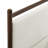Ginny Queen Size Platform Bed Frame In Wenge Heathered Ivory-1150145776-1150145774