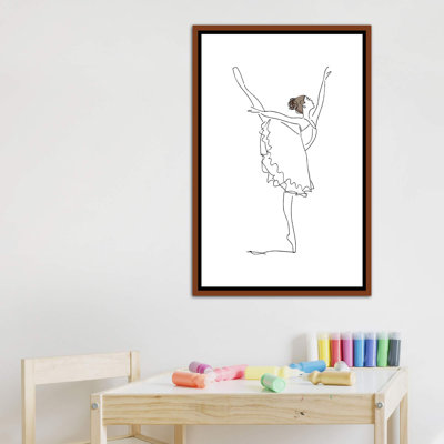 Ballet Line Art - impression d'art graphique