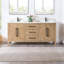 Griselde 72"  Free Standing Double Bathroom Vanity with Quartz Top-91927739