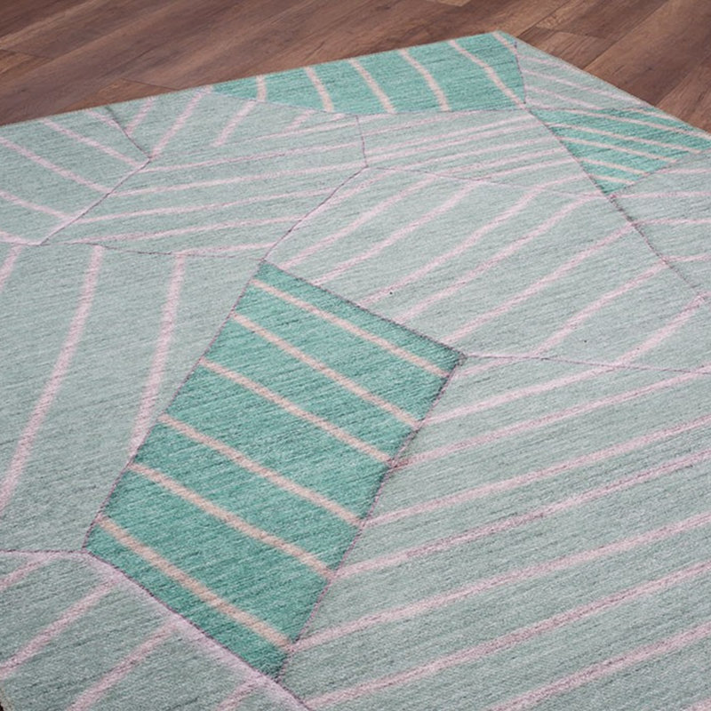 Luxurious Machine Washable Carpet, 100% Polyester, 7.5 x 10.8 Feet | Pile Height: 0.2 Inches, 1850 g/m² | Recycled Poly Cotton Underside, Easy Care, Perfect for Living Room & Bedroom, Soft & Durable Design