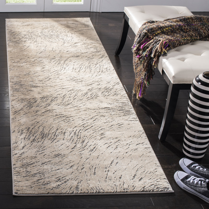 Wendi Performance Abstract Rug, Runner 2'7" x 8'