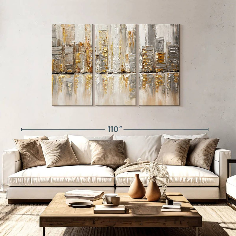 Avery Streets II, 48" H x 74" W