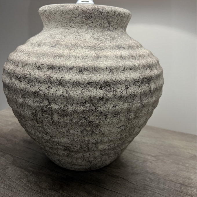 Adstock Ceramic Table Lamp - Light Gray