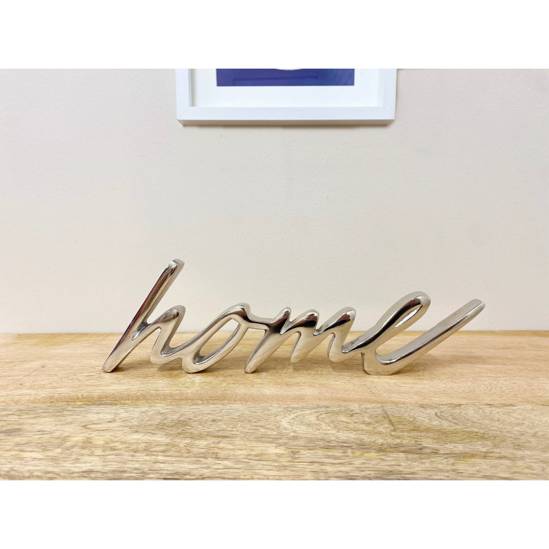 Burchinal Text & Numbers Letter Block