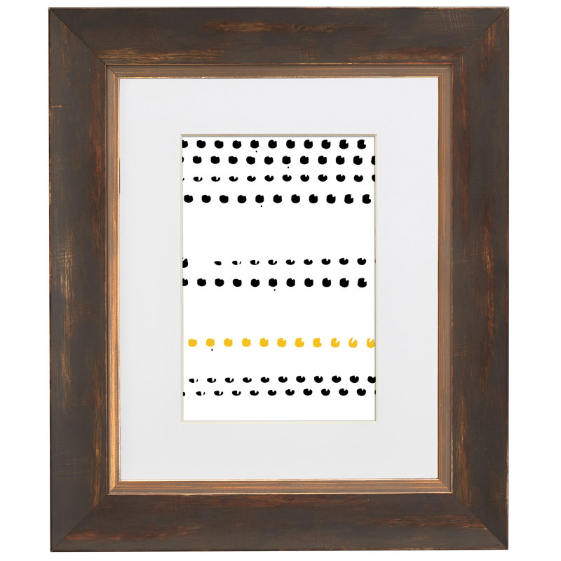 Cadre pour photo simple Heckstall, Cuivre, 16 po x 16 po emmêlé à 12 po x 12 po
