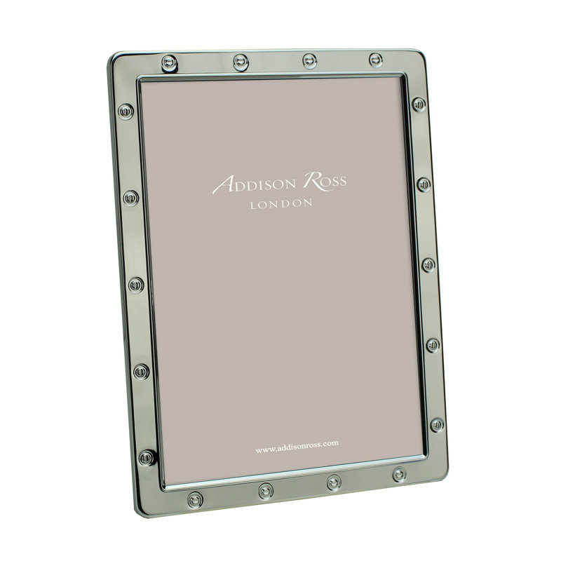 Cadre photo Locket, Argent, 5 po x 7 po