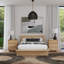 Soleil Wood Low Profile Platform Bed-2064013151-2075814918