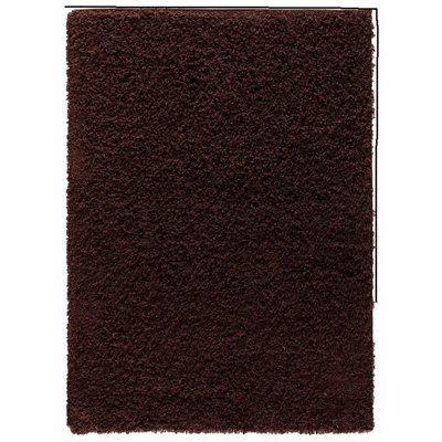 Solid Colour Shag Area Rug