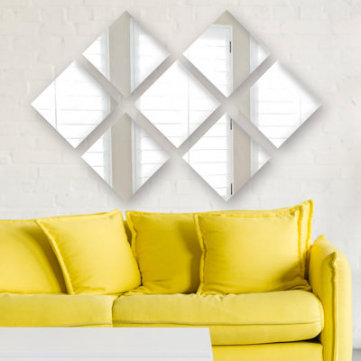 Ensemble de miroirs biseautés