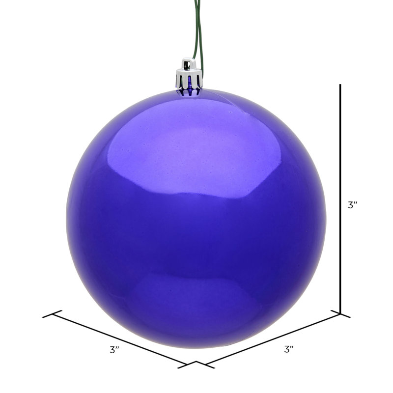 Babiole incassable, H 2 po x l 2 po x P 2 po, Violet brillant