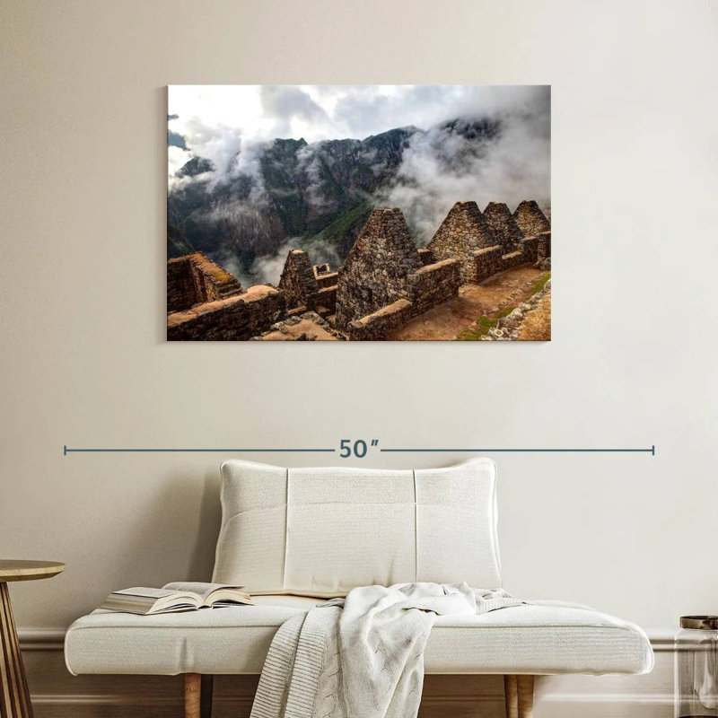 Lilie Cloudy Machu Picchu, 26" H x 39" W