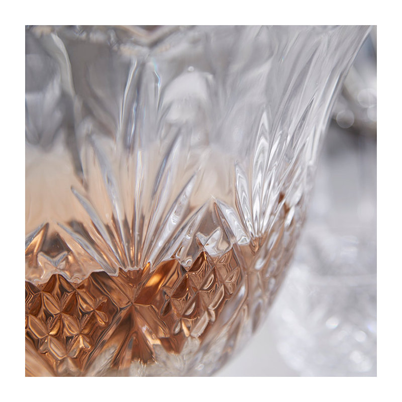 Dublin Crystal 10 Piece Punch Bowl & Punch Glass Set