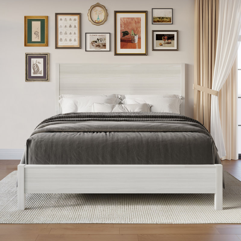 Ihor Piece Bedroom Set, Light Gray, King