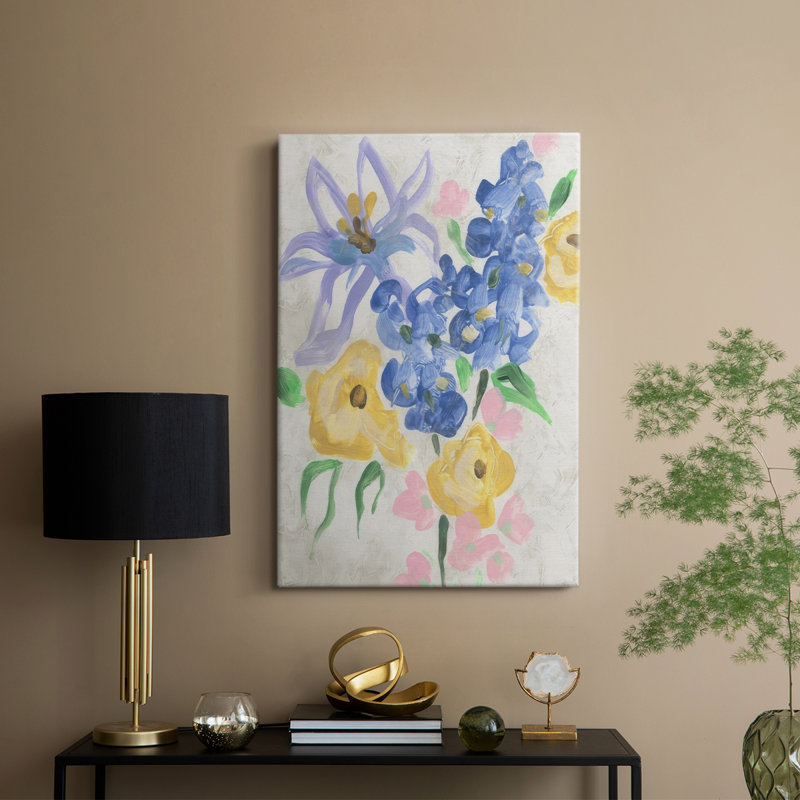 Brush Blossoms II - galerie sur mesure, H 18 po x l 12 po