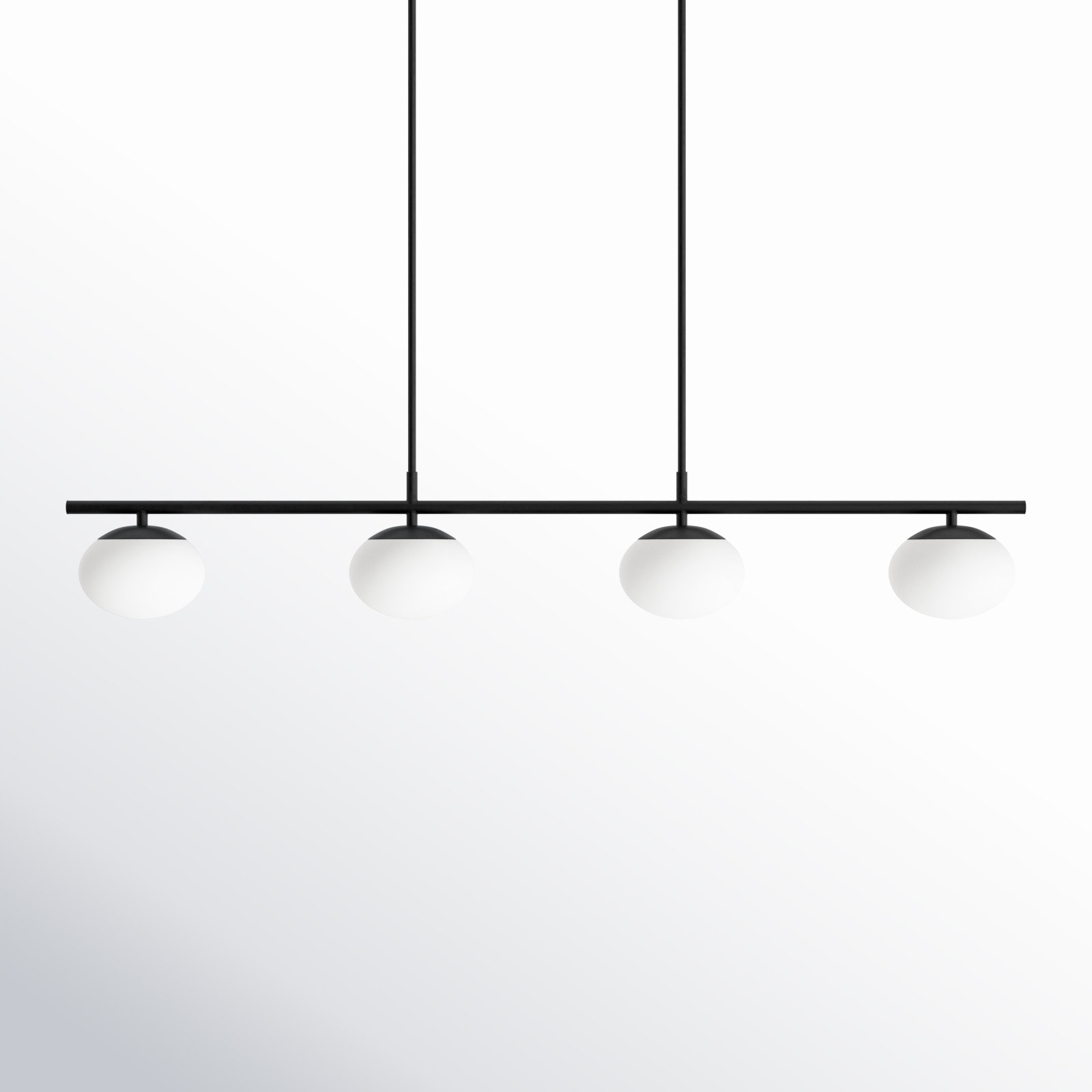 Vibi 4-Light Chandelier, Aged Iron