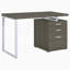 Bureau réversible à 3 tiroirs-110644342