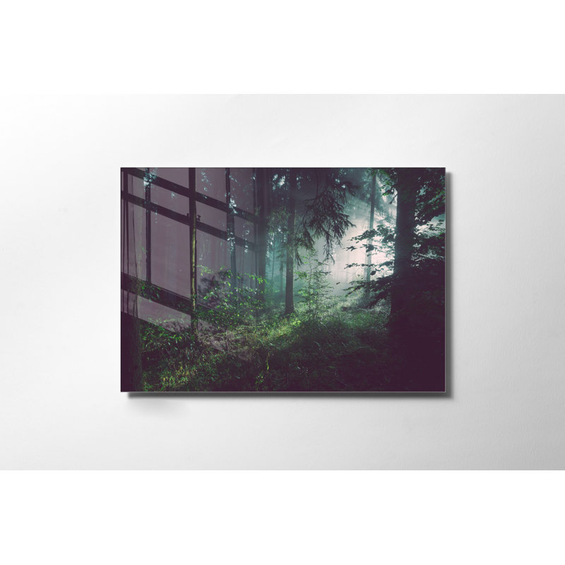 Peinture décorative en verre trempé, H 25,6 po x l 17,7 po x P 1 po