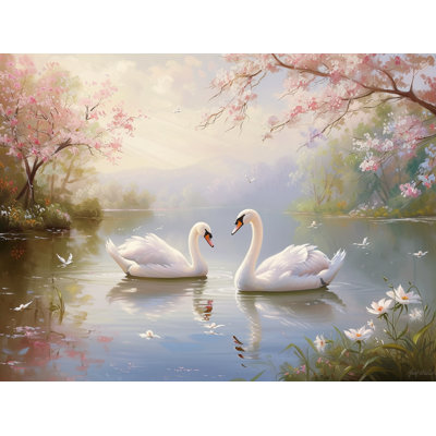 Rideaux de fenêtre Swans - 2 panneaux