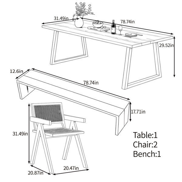 Dimensions du produit