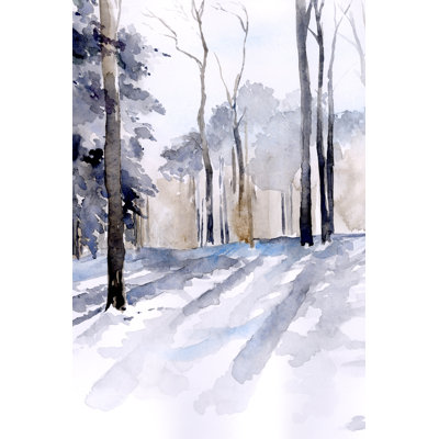 «Winter Light I», peinture sur toile