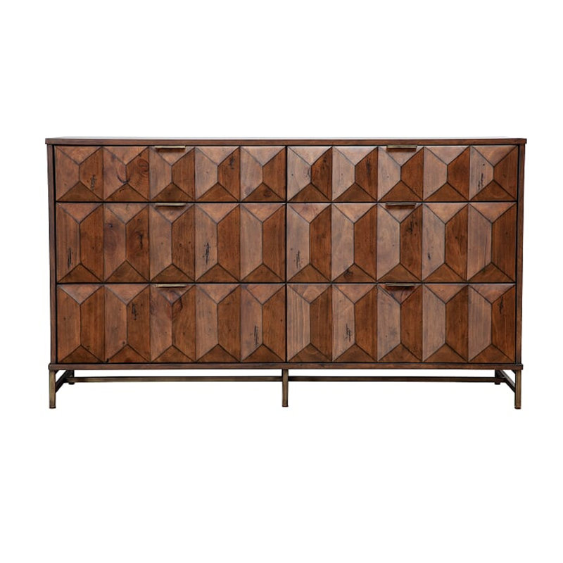 64'' W 6 - Drawer Dresser
