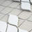 Handmade 9.53 in. x 10.83 in. Geometric Glossy Porcelain Mosaic Wall and Floor Tile-36932240