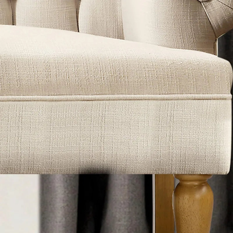 Canapé pour causeuse pour salon dans une boîte Para Sala, lin, Beige