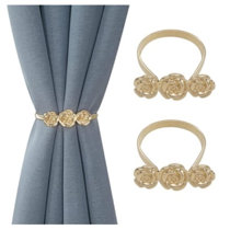 Gold Tie Back Curtain Hardware & Accessories You'll Love
