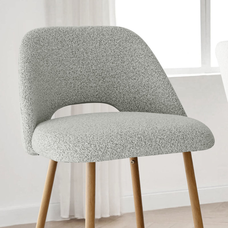 Tabouret de comptoir Camarda, Gris