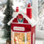 10.5"H Lighted Christmas Santa's Workshop Waterglobe