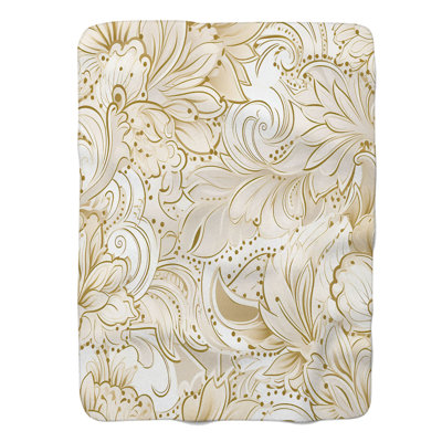Boho Harmony - Couverture sherpa de qualité supérieure 1 pièce