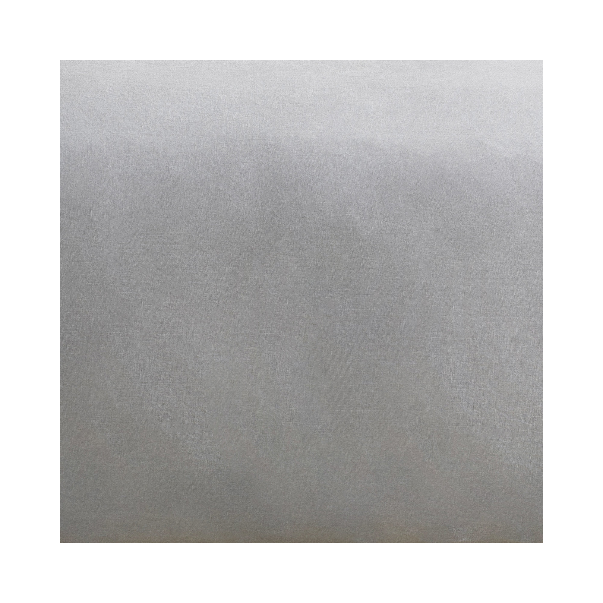 Pia 100% Linen Duvet Cover Set, Light Gray, Queen Duvet Cover + 2 Standard Shams