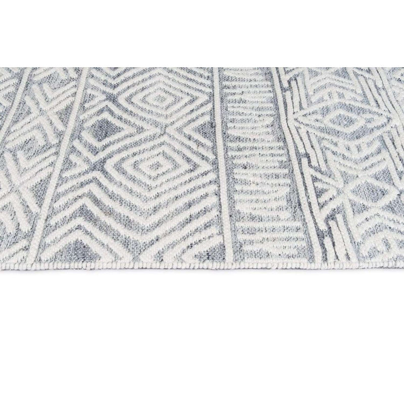 Tapis en laine tissé à la machine Southwestern, Rectangle 9 pi 10 po x 13 pi 2 po