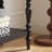 Black Solid Wood Rectangular Console Table-720829611