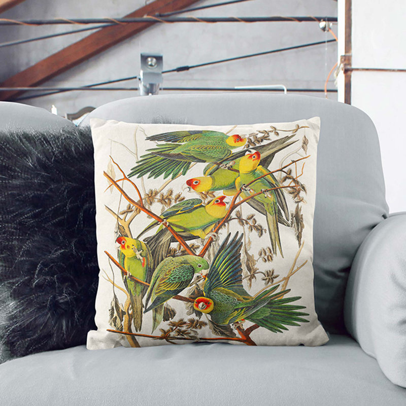 Square Throw Cushion, 40cm H x 40cm W x 15cm D