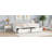 White Solid Rubber Wood Watsons Bed With Two Storage Drawers-633737378