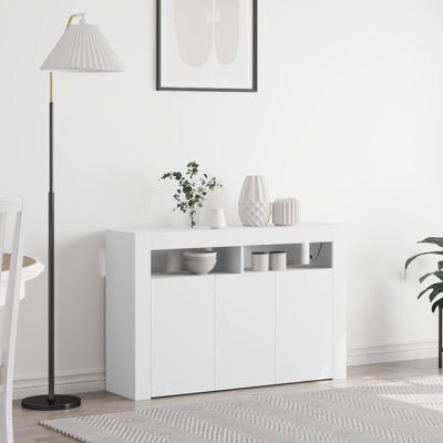 Sideboard 116 X 30 X 75 Cm Engineered Wood
