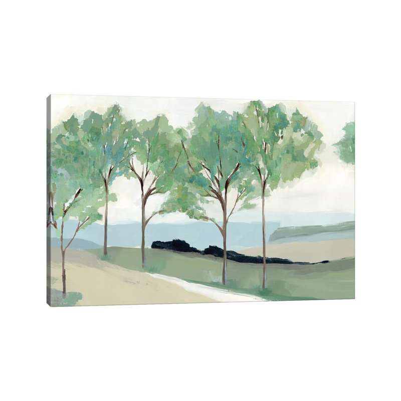 Pathway To The Sea by Isabelle Z - Painting on Canvas, 101.6 cm H x 66.04 cm W x 3.175 cm D, Wrapped Canvas