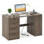 53" Computer Desk With Power Outlets Large Executive Desk With 4 Storage Drawers-644759291