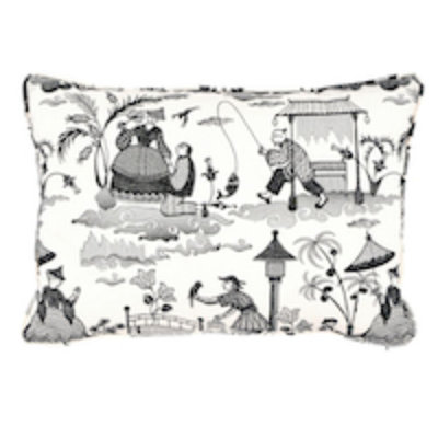 Bassano Toile Pillow