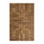 Tapis art déco brun lavable à la machine-1833159098