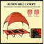 Lit pour animal de compagnie de style moderne, lit pour chien portatif surélevé-1042390261-1042390266