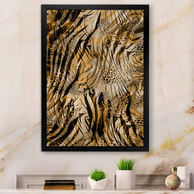 " Leopard And Tiger IV " by Designart